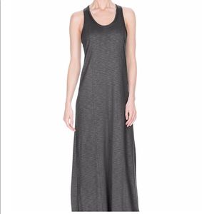 Lilla P Racerback Maxi in Black. Size Medium.